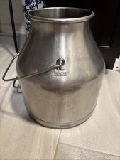 Balde/balde de ordenha vintage Delaval aço inoxidável 5 galões comprar usado  Enviando para Brazil