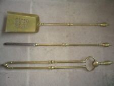 Antique brass companion for sale  MALVERN