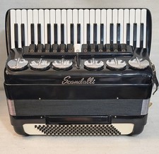 Acordeão para piano SCANDALLI 120 BASS muito bom comprar usado  Enviando para Brazil
