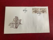 CCHECOSLOVÁQUIA 1984 FDC ANO MUSICAL INSTRUMENTOS ÓRGÃO TUBOS VIOLINO TECLADO HARPA comprar usado  Enviando para Brazil