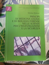 Principi medicina legale usato  Livorno