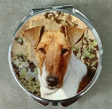 Espelho compacto Smooth Fox Terrier comprar usado  Enviando para Brazil