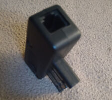 Adaptateur téléphonique prise en T vers prise RJ11 noir (Black phone adaptor), usado comprar usado  Enviando para Brazil