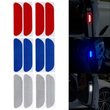 4 peças adesivo reflexivo para porta tira de carro marca de aviso fita refletora decalque comprar usado  Enviando para Brazil