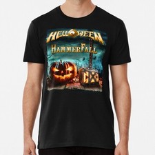 Camiseta Helloween Hammerfall Live United Forces Tours 2022 P a 5XL Fabricada nos EUA comprar usado  Enviando para Brazil