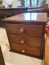 Antique mahogany bank for sale  PRESTEIGNE