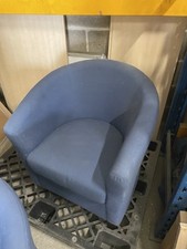 Bucket chairs blue. for sale  CHELMSFORD