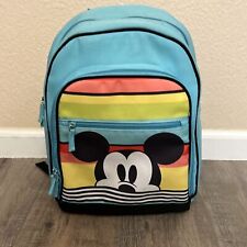 Usado, Mochila divertida de verano Mickey Mouse Disney Store para niños sin alfombrilla 15 x 11 pulgadas segunda mano  Embacar hacia Argentina