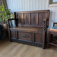 Antique oak monks for sale  LEE-ON-THE-SOLENT