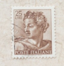 Francobollo lire italiane usato  Castellabate