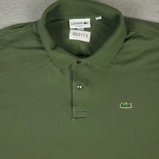 Camisa polo masculina Lacoste tamanho 3XL verde casual manga curta adulto, usado comprar usado  Enviando para Brazil