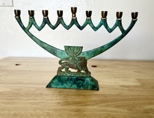 Vintage menorah lion for sale  Tucson