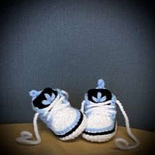 Sapatos De Bebê Crochê Feito À Mão Crochê Lã Bebê Tênis Botinha Tênis Chinelos comprar usado  Enviando para Brazil