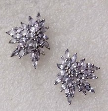 Tansanit hrringe 925 gebraucht kaufen  Deutschland