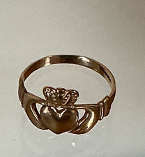 Gold claddagh ireland for sale  BELFAST