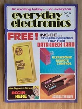 Everyday electronics december for sale  UK