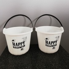 Halloween white plastic for sale  CAMBRIDGE