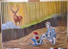 Quadro moderno paesaggio usato  Viticuso