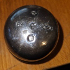 Filled silver paperweight for sale  RYTON