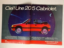 1986 advertisement peugeot d'occasion  Expédié en Belgium