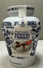 AMARENA FABBRI cerejas silvestres em xarope pesado, frasco de opalina de 21 onças comprar usado  Enviando para Brazil