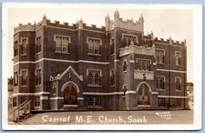 Cartão postal RPPC MD Baltimore Maryland Central ME Church South Mitchell Studio R83 comprar usado  Enviando para Brazil