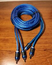 Cabo interconector Stinger RCA 2 canais 6000 Series 17 pés áudio doméstico. Carro  comprar usado  Enviando para Brazil