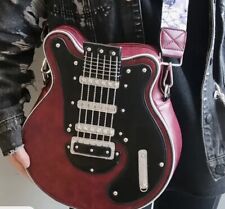 Nuevo Precioso Bolso de Mano Rojo con Forma de Guitarra. #644 segunda mano  Embacar hacia Argentina