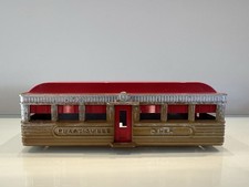 Lanchonete vintage Plasticville escala O cromada com telhado vermelho, usado comprar usado  Enviando para Brazil