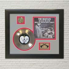 Usado, Beatles While My Guitar Gently Weeps Moldura Capa Dourada 45 Rec Display comprar usado  Enviando para Brazil