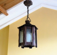 Vintage wooden lantern for sale  BRIDGNORTH