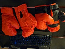 Guanti machine boxe usato  Magenta
