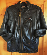 Diesel lederjacke bikerjacke gebraucht kaufen  Düsseldorf