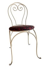 Vtg white wrought for sale  Garden Grove