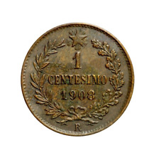 Italia centesimo 1908 usato  Guidonia Montecelio