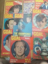 Football magazines goal for sale  COLCHESTER