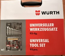 Würth werkzeugkoffer 93 gebraucht kaufen  Kummerfeld