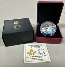 2017 Canadá $20 1 oz prata fina brilhante North The Artic Tern comprar usado  Enviando para Brazil