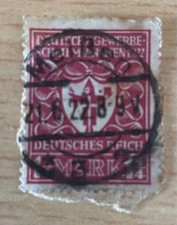 Briefmarke deutsches reich gebraucht kaufen  Wermsdorf