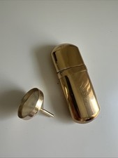 Vintage Ralph Lauren Polo Recarregável Tom Dourado Frasco de Perfume Funil Bolsa de Metal comprar usado  Enviando para Brazil