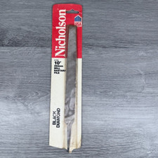 Antigo arquivo Nicholson diamante preto 21701 Mill arquivo bastardo acabamento grosso 10" comprar usado  Enviando para Brazil