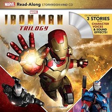 IRON MAN TRILOGY READ-ALONG STORYBOOK AND By Marvel Press Book Group *Excellent* comprar usado  Enviando para Brazil