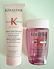 Kerastase Genesis Bain Hydra Fortifiant 2.7 floz & Fondant Renforcateur 2.5 flo, usado comprar usado  Enviando para Brazil