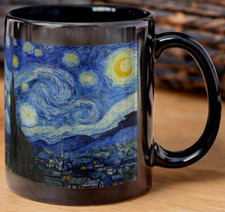 Caneca de café noite estrelada Vincent Van Gogh - Presente exclusivo para amante da arte - Caneca estética comprar usado  Enviando para Brazil