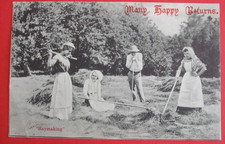 1905 greetings postcard for sale  HUNTINGDON