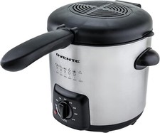 Usado, Fritadeira elétrica OVENTE 0,9 litros capacidade, 840W potência com tampa de bloqueio comprar usado  Enviando para Brazil