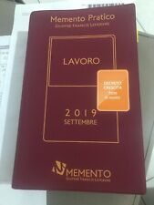 Testo lavoro memento usato  Cagliari