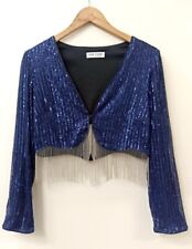 sequin shrug for sale  TORQUAY