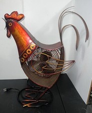 Ventilador elétrico Deco Breeze metal galo estatueta! Funciona muito bem. comprar usado  Enviando para Brazil