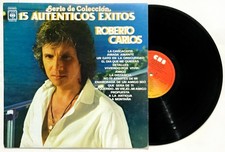 Usado, ROBERTO CARLOS 15 Autenticos Exitos LP Vinyl Album 1983 MEXICO CBS LA CARCACHITA comprar usado  Enviando para Brazil